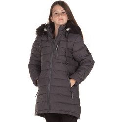 District75 Παιδικό Μπουφάν Χειμωνιάτικο Puffer Ανθρακί 220KGJA-906