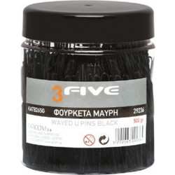 3FIVE Φουρκέτα Μαύρη 6.5 cm 500gr