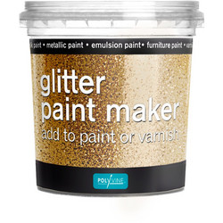 Polyvine Glitter Paint Maker Gold 75gr