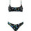 Gsecret Bikini Set Μπουστάκι με Ενίσχυση Ψηλόμεσο Brazil Floral Μαύρο 5561-14445