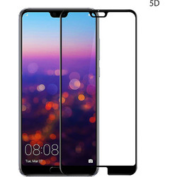 YSY Προστατευτικό τζάμι οθόνης για Huawei P20 Pro Full Glue - Μαύρο (YSY-HW-P20P-BLK)