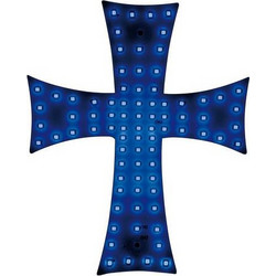 ΣΤΑΥΡΟΣ 24V ΜΕ 81 LED ΜΠΛΕ ΜΕ ΦΙΣ ΑΝΑΠΤΗΡΑ ΚΑΙ ΚΑΛΩΔΙΟ 200cm 200x250mm