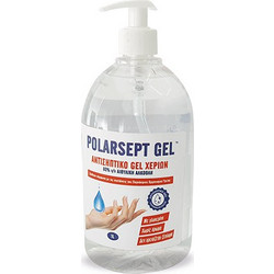 Polarsept Αντισηπτικό Gel Χεριών με Αντλία 500ml