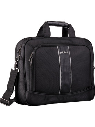 Addison 309014 Τσάντα Laptop Ώμου 14.1" Black