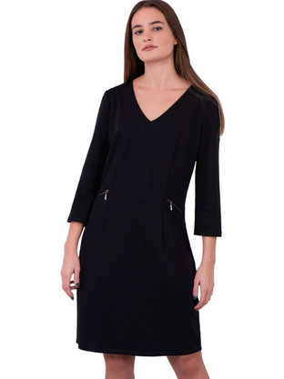 Tom Tailor Mini Καθημερινό Φόρεμα Μαύρο 1021190-14482