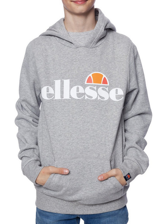 Ellesse Jero Παιδικό Φούτερ με Κουκούλα Γκρι S3E08575-112