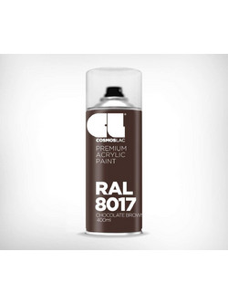 Cosmoslac Premium Acrylic Paint Σπρέι Βαφής Chocolate Brown RAL8017 Gloss 400ml