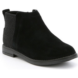 Toms Παιδικά Μποτάκια Μαύρα Suede 10010724