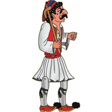Φιγουρα Θεατρο Σκιων Μπαρμπαγιωργος 37,5 Χ 15 Εκατοστα (103)