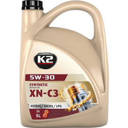 K2 Texar XN-C3 Συνθετικό Λάδι Αυτοκινήτου 5W-30 5lt