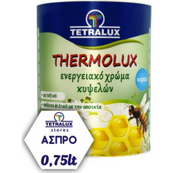 Tetralux Thermolux Χρώμα Κυψελών Λευκό 0.75lt