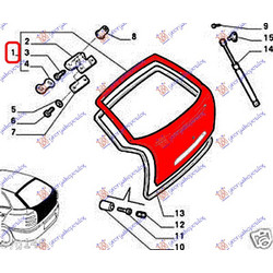 Καπω Πισω (Γ) Fiat Brava 95-03