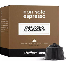 Il Caffe Italiano Κάψουλες Cappuccino Al Caramello Συμβατές με Μηχανή Dolce Gusto 16τμχ