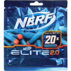 Hasbro Nerf Elite 2.0 Refill 20 Darts Σφαίρες Εκτοξευτή για 8+ Ετών