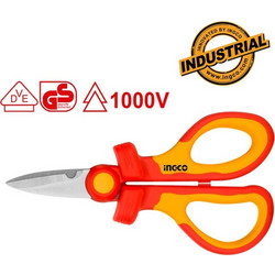 Επαγγελματικό Ψαλίδι Ηλεκτρολόγου 1000V VDE HISS1601 Ingco