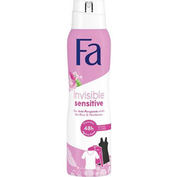 Fa Invisible Sensitive Αποσμητικό Spray 48h 150ml