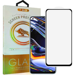 Tmax 3D Full Glue Tempered Glass Black (Realme 7 Pro)
