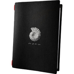 Menu από ίνες κυτταρίνης Σειρά Custom με 1 διαφάνεια για 4 σελίδες A4 21x29 7cm DAG Italy c376520