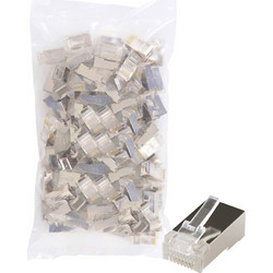 ECT181100_100pcs Φις Γραμμής Δικτύου RJ45 CAT6 Θωρακισμένο Ανοιχτού τύπου connector 8P8C (100 τμχ)