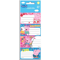 Exas Paper - Ετικέτες Peppa Pig 20τεμ. (0482662)