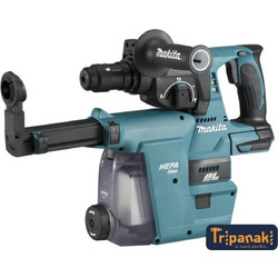 Makita DHR243ZJW Κρουστικό Περιστροφικό Σκαπτικό Πιστολέτο Μπαταρίας 18V Solo με SDS Plus