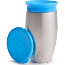 Munchkin Stainless Steel 360 Sippy Cup Μπλε 296ml