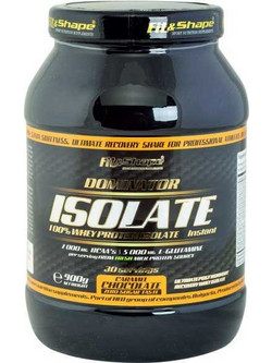 Fit & Shape Dominator Isolate Chocolate Caramel Πρωτεΐνη Ορού Γάλακτος Γράμμωσης 900gr