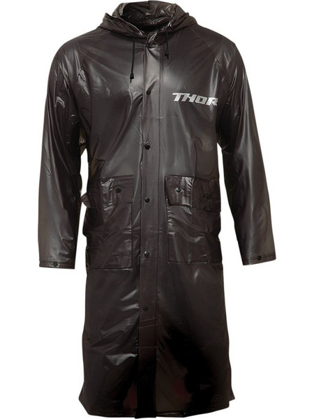 ΑΔΙΑΒΡΟΧΗ ΚΑΠΑΡΝΤΙΝΑ 3/4 EXCEL TRENCH S8 RAIN JACKET BLACK ONE-SIZE| THOR