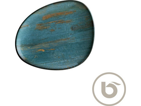 Bonna Πιάτα Ρηχά Πορσελάνης Οβάλ Madera 24x24cm 12τμχ MDRMTVAO24DZ