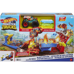 Mattel Hot Wheels Monster Trucks Σούπερ Εκρήξεις & Συγκρούσεις HFB12