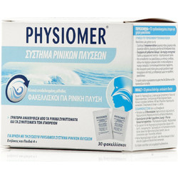 Omega Pharma Physiomer Σύστημα Ρινικών Πλύσεων 30 Φακελάκια