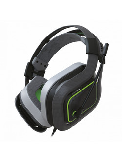 Gioteck HC-9 Gaming Headset Over Ear Black Grey