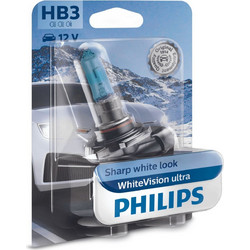 Philips HB3 White Vision Ultra Αλογόνου 12V 60W 1τμχ