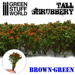 Green Stuff World 9930 - Ψηλοί Θάμνοι - Brown Green