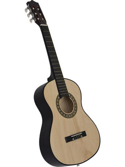 vidaXL Light Natural 34" 1/2