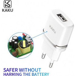 KAKU 148 Φορτιστής Χωρίς Καλώδιο με Θύρα USB-A White