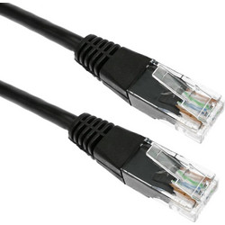 Powertech U/UTP Cat.5e Καλώδιο Δικτύου Ethernet 30m Black CAB-N009
