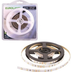ΤΑΙΝΙΑ LED 3M 6W+DRIVER 12V 4000K EUROLAMP +