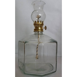 Λάμπα παραφινελαίου γίγας (900ml) οκτάγωνη 1 τεμ