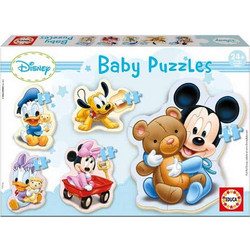 Παιδικό Puzzle Educa Baby Mickey 5 in 1 3 + 3x4 + 5 Κομμάτια