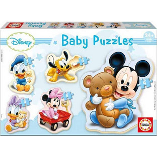 Παιδικό Puzzle Educa Baby Mickey 5 in 1 3 + 3x4 + 5 Κομμάτια