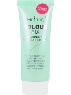 Technic Colour Fix Correcting Green Primer Προσώπου Cream 35ml