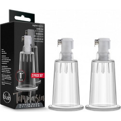 Blush Temptasia Nipple Pumping Cylinders
