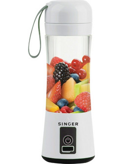 Singer PB 138WH Φορητό Μπλέντερ για Smoothie 380ml 100W