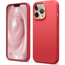 elago Premium Silicone Case iPhone 13 Pro Red Θήκη (ES13SC61PRO-RD)