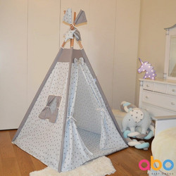 Abo Little Prince Παιδική Σκηνή Ινδιάνικη με Στρώμα ABO.001.500
