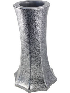 ΑΝΘΟΔΟΧΕΙΟ ΜΝΗΜΕΙΟΥ ΑΛΟΥΜΙΝΙΟΥ ΣΤΡΟΓΓΥΛΟ ΜΕ ΠΟΛΥΓΩΝΗ ΒΑΣΗ 100.3 ΣΕ ΔΙΑΦΟΡΑ ΧΡΩΜΑΤΑ (25,4x15,2) ΑΣΗΜΙ-ΜΑΥΡΟ