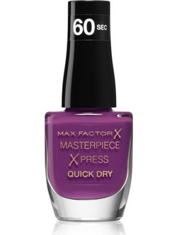 Max Factor Masterpiece Xpress 360 Pretty As Plum Gloss Βερνίκι Νυχιών Quick Dry 8ml