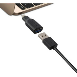 Αντάπτορας USB 3.0 σε USB-C 3.1 Μαύρο