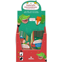 ΓΑΝΤΙ ΜΠΑΝΙΟΥ Magic wash mitt fox _ crocodile MOSES